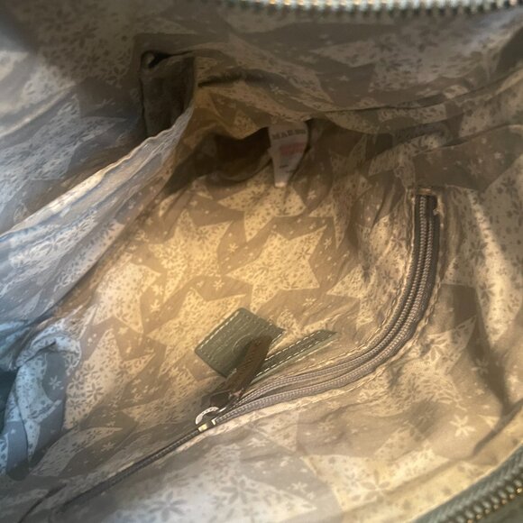 White Stuff Leather Navy crossbody handbag - Picture 9 of 10